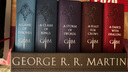 冰與火之歌 英文原版小說A Song of Ice and Fire 全集1-5 精裝收藏皮革版 曬單實拍圖