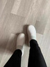 凱利 蕾莉（KELLY REILL）品牌牛筋軟底小白鞋女2025秋季新款舒適護(hù)士鞋防滑平底孕婦單鞋女 白色白邊 35 曬單實(shí)拍圖