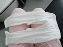Aengbay昂貝新生嬰兒開襠褲夏季薄款魔術(shù)貼長褲初生兒寶寶褲子純棉 白色 59 曬單實拍圖