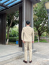 公羊豆豆鞋男士樂(lè)福鞋真皮男鞋商務(wù)軟皮軟底駕車(chē)鞋子男 棕色 43  曬單實(shí)拍圖