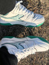 迪亞多納（Diadora）男鞋經(jīng)典復(fù)古真皮休閑鞋牛皮耐磨大底防滑運(yùn)動板鞋運(yùn)動鞋小白鞋 10白綠 綠底 40 曬單實(shí)拍圖