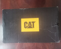 卡特 CAT2023新款高幫系帶男鞋頭層牛皮瘋馬皮擦色輕便工裝馬丁靴 棕色 41 曬單實拍圖