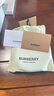 博柏利（BURBERRY）【禮物】男士 雙面兩用皮革 TB 針扣腰帶皮帶 曬單實(shí)拍圖