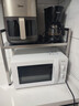 坤奉微波爐架子電飯煲置物架臺(tái)面304不銹鋼廚房雙層收納架烤箱支架子 雙層長(zhǎng)40cm【標(biāo)配版】加固加粗 曬單實(shí)拍圖