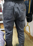 真維斯（Jeanswest）春夏季休閑褲男士潮流新款寬松束腳褲百搭舒適休閑運動(dòng)工裝長(cháng)褲子 深灰 L （110-125斤） 曬單實(shí)拍圖