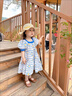 文枝兒童防曬帽草帽子夏季薄款寶寶漁夫遮陽男女童帽可愛包包太陽帽 米色帽子+背包48-52cm 建議2-6 曬單實拍圖