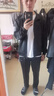 皮爾卡丹（pierre cardin）新款男士休閑運(yùn)動(dòng)套裝男春秋季衛(wèi)衣跑步運(yùn)動(dòng)服秋冬運(yùn)動(dòng)套裝三件套 黑色【外套+褲子+T恤】 3XL 曬單實(shí)拍圖