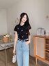 金利來（Goldlion）皮帶女士真皮2025新款自動扣牛皮腰帶女休閑百搭ins風鑲鉆褲帶潮 黑色【官方授權-假一罰十】 105cm 曬單實拍圖