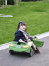 艾貝熊 AIBEI BEAR兒童電動車玩具汽車1-3-5歲寶寶四輪車小孩可駕駛可坐人遙控汽車 高級紫：遙控+藍牙+6V+燈光音樂 曬單實拍圖