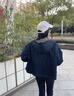 衣典零一（LEDIALYI）時(shí)尚韓版連帽牛仔外套女2025春季新款高級(jí)感休閑氣質(zhì)百搭?yuàn)A克上衣 圖片色 S （建議85-105斤） 曬單實(shí)拍圖