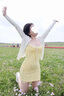 渝鼎福法式碎花吊帶連衣短裙子女士夏季純欲收腰包臀修身顯瘦小個子無袖 黃色碎花吊帶連衣裙 M 【90-110斤】 曬單實拍圖