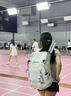 1勝利2024中國公開賽限定版勝利羽毛球包雙肩背包男女BR5030CO24 BR5030C024/L月光白 曬單實拍圖