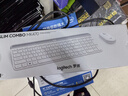 羅技（Logitech）MK470 企業(yè)級無(wú)線(xiàn)鍵鼠套裝 辦公鍵鼠套裝 電腦筆記本薄膜鍵盤(pán) 帶無(wú)線(xiàn)2.4G接收器 白色【團單優(yōu)惠】 曬單實(shí)拍圖