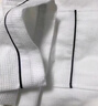 麥希爾酒店浴袍男純棉吸水浴巾式睡袍大人高級家用洗澡速干可穿可裹睡衣 雪山白】日式微棉和服領(lǐng)浴袍 XL(衣長(cháng)122cm，適190斤內) 曬單實(shí)拍圖