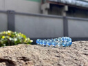 海卡依 HEEKAIYI巴西海藍(lán)寶水晶手鏈?zhǔn)执莩奘罪椘呦η槿斯?jié)生日禮物送老婆女友 【珠寶級(jí)】9mm海藍(lán)寶手串 曬單實(shí)拍圖