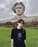 洛科馳夏季短袖套裝長(cháng)褲潮牌潮流t恤痞帥一套搭配牛仔褲男裝炸街兩件套 黑色上衣+灰色大繩褲 XL 曬單實(shí)拍圖