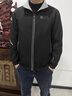布彥高端工作服定制印logo套裝防靜電工程服物業(yè)勞保男女工裝夾克外套 001款-深灰拼大紅 S 曬單實(shí)拍圖