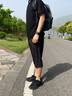 安踏（ANTA）速干褲丨運動(dòng)褲男2025秋冰絲涼感七分褲透氣薄款中褲 基礎黑-2 L 曬單實(shí)拍圖