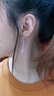 翠奢緣高端品牌蝴蝶結(jié)流蘇耳環(huán)女輕奢耳飾七夕情人節(jié)送女友老婆生日禮物 靈動蝴蝶結(jié)耳環(huán) 曬單實拍圖
