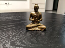 簡修行三寶佛擺件釋迦牟尼佛像家用供奉銅像釋迦摩尼佛如來佛坐像隨身佛 釋迦牟尼佛 曬單實(shí)拍圖
