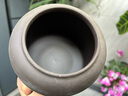 胖東來茶葉罐精品高檔紫砂罐中大號陶瓷密封罐復(fù)古普洱儲藏茶罐 紫砂吉祥茶葉罐【純色】 曬單實拍圖