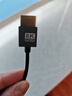 CYHDMI 2.1版極細伸縮彈簧線側(cè)彎頭高清攝像機單反軟線8K 60HZ HDMI2.1公直頭對Mini-HDMI直頭彈簧線 HDMI公直頭對右彎 原始長度1M 曬單實拍圖