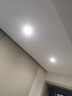 歐普照明led筒燈嵌入式孔燈客廳吊頂天花燈過道燈走廊燈三色變光筒燈 銀邊款【白光】開孔7-9cm 7W 曬單實(shí)拍圖