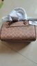 蔻馳（COACH）【官方授權(quán)店】coach女包中號(hào)波士頓桶包單肩手提斜挎包送女友 CV961IMXHE卡其色 曬單實(shí)拍圖