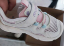牧童兒童運動(dòng)鞋夏款男童閃燈鞋輕便透氣網(wǎng)面小童鞋女 星云粉7205 26 曬單實(shí)拍圖