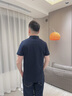 萊克斯頓短袖男【商場(chǎng)同款】夏季新款5A抗菌防螨polo衫t恤男 深藍色-純色款 均碼 2XL 曬單實(shí)拍圖