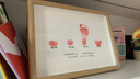 妙語(yǔ)諾百天手足印周歲手足印手足情深兄妹印泥滿(mǎn)月用品百天紀念品畫(huà)寶寶 一家五口 A4 【適合滿(mǎn)月/百天】 曬單實(shí)拍圖