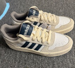 阿迪達(dá)斯 （adidas）官方艦店男鞋 新款運(yùn)動(dòng)鞋復(fù)古板鞋透氣休閑時(shí)尚跑步鞋休閑鞋子男 黑白潮款/嚴(yán)選正品/假一罰四 41 曬單實(shí)拍圖