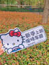 hellokitty實習(xí)車貼磁吸反光貼汽車貼紙劃痕遮擋遮蓋警示貼車貼 經(jīng)典黑【磁吸強反光】 曬單實拍圖