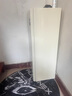 小狗窩鞋柜門口入戶柜家用室內(nèi)客廳玄關(guān)柜輕奢奶油風(fēng)帶鏡智能消毒鞋架 奶油風(fēng)左開門拖鞋架消毒款 115高 曬單實拍圖