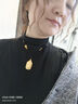 卡鉑亞黃金佛頭吊墜女 足金999佛頭項(xiàng)鏈如來(lái)佛祖掛墜超大佛頭佛 10.57克 高3.8cm 寬2.2cm 曬單實(shí)拍圖