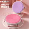 COLORFIT六輪二代靜音萬向輪健腹輪腹肌運(yùn)動(dòng)器材健身家用聯(lián)名款滑盤 粉-六輪+超大超厚支撐墊+【厚跪墊】 初學(xué)者薦 曬單實(shí)拍圖
