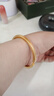 展緣黃金鐲子女足金包銀開(kāi)口手鐲莫比烏斯環(huán)支持定制足金999男女 莫比烏斯手鐲30克(備注長(cháng)度) 曬單實(shí)拍圖