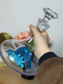 梵卡奇（FANKAQI）法國品牌冰山紅酒醒酒器高檔水晶玻璃分酒器酒壺 藍山瀑布醒酒器帶蓋單支裝 1200ml 曬單實拍圖