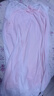 浪莎（LangSha）宮廷睡衣女夏季薄款蕾絲帶胸墊睡裙莫代爾純棉甜美公主2024年新款 MBN-8809-1粉色-帶胸墊 XL 170 曬單實拍圖