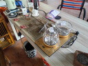洪悅全自動(dòng)底部上水電熱燒水壺茶桌嵌入式專(zhuān)用茶臺一體煮茶家用玻璃壺 1.2L 單上水金-消毒款【消毒+燒水】 曬單實(shí)拍圖