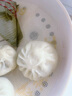 瑋世手工純素小籠包 老面小籠包子黑松露薺菜松茸包子早餐半成品 茄子松茸老面小籠包微辣*3盒630g 曬單實拍圖