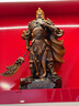 關(guān)羽武財(cái)神關(guān)公招財(cái)財(cái)神爺佛像關(guān)二哥爺家用店鋪請(qǐng)關(guān)公像供奉神像 B款紫檀色小號(hào)：18*10*38厘米 曬單實(shí)拍圖