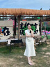 百麗踏法式平底套趾涼拖鞋女夏外穿2025年新款絕美水鉆配裙子羅馬沙灘鞋 米白色 37 羅馬沙灘鞋 曬單實(shí)拍圖