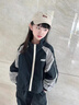 女童秋裝套裝2025春秋新款洋氣時(shí)髦中大童外套工裝褲運(yùn)動(dòng)兩件套潮 黑色外套+褲子 160cm 曬單實(shí)拍圖