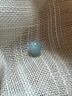 小米星7A冰種魔鬼藍(lán)海藍(lán)寶散珠子diy手鏈項(xiàng)鏈藍(lán)色水晶多寶單珠配飾 7A級(jí)冰種藍(lán)約5mm/2顆 曬單實(shí)拍圖