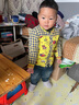 愛(ài)貝迪拉嬰兒地板襪寶寶學(xué)步鞋春秋款防滑隔涼學(xué)步襪子熊貓L碼 曬單實(shí)拍圖