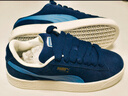 彪馬（PUMA）面包鞋|復古紅色休閑滑板鞋男女春板鞋SUEDEXL395205 海軍藍-地平線(xiàn)藍-17 40 曬單實(shí)拍圖