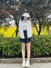 雅鹿速干防曬衣女士防曬服夏季連帽外套女防紫外線戶外騎車遮陽皮膚衣 曬單實拍圖