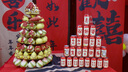 優(yōu)膳坊（YOUSHANFANG）壽桃饅頭送老人生日禮物中式蛋糕花餑餑長(zhǎng)輩80過(guò)壽賀70祝壽包花饃 八層高端（1大88?。?曬單實(shí)拍圖