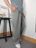 巴魯特【呼吸褲】休閑褲男士透氣薄款褲子透氣長(cháng)褲春款百搭闊腿衛褲 灰色 L （175/86A） 曬單實(shí)拍圖